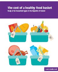 food baskets on report cover